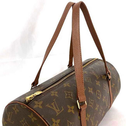 Louis Vuitton Handbag Papillon 30 Brown Monogram M51365 Boston Bag Canvas Leather No1929 Louis