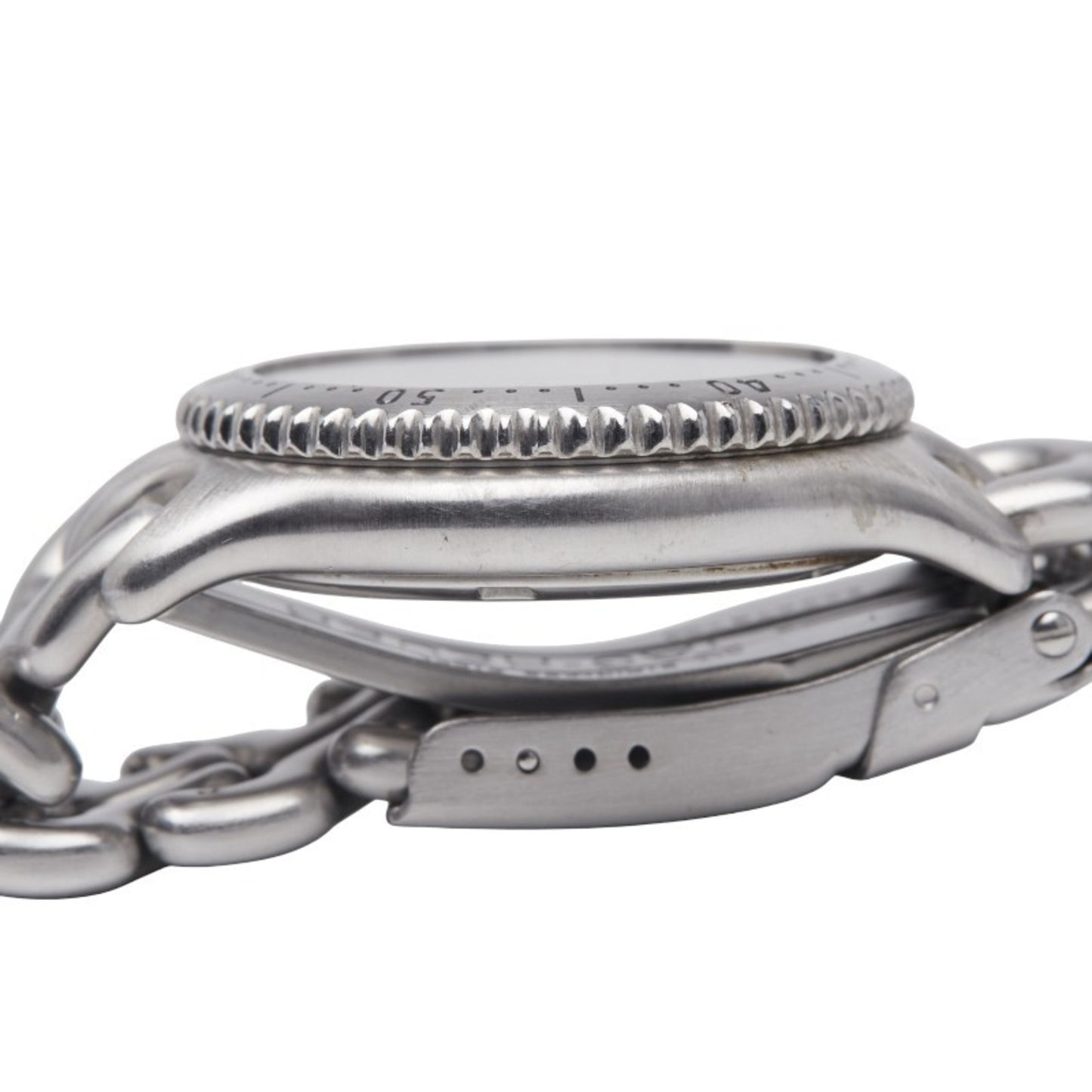 Tag Heuer Cell Watch Wg1213-K0 Quartz Gray Dial Stainless Steel Boys' Heuer