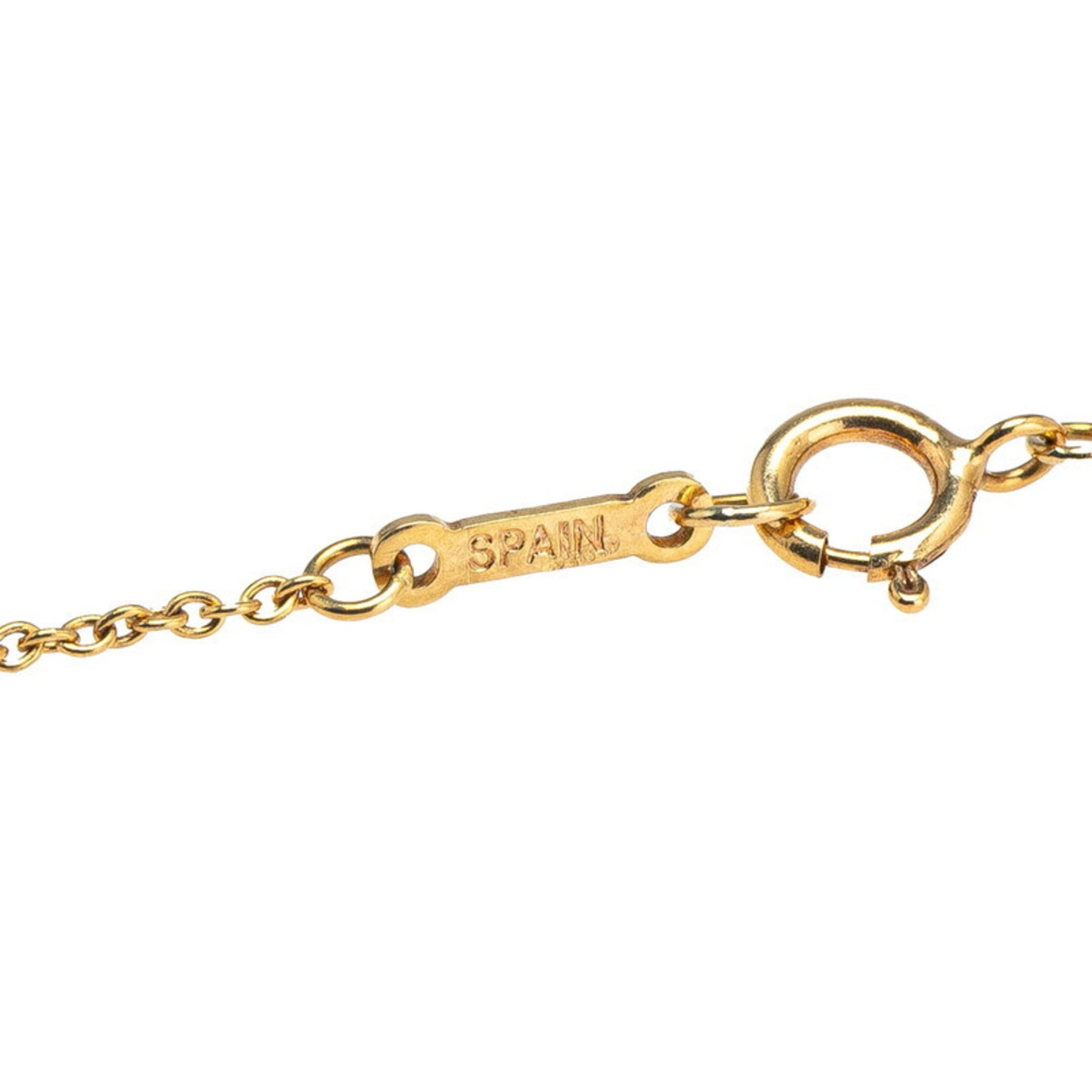 Tiffany & Co. Open Heart Elsa Peretti Necklace In 18K Yellow Gold