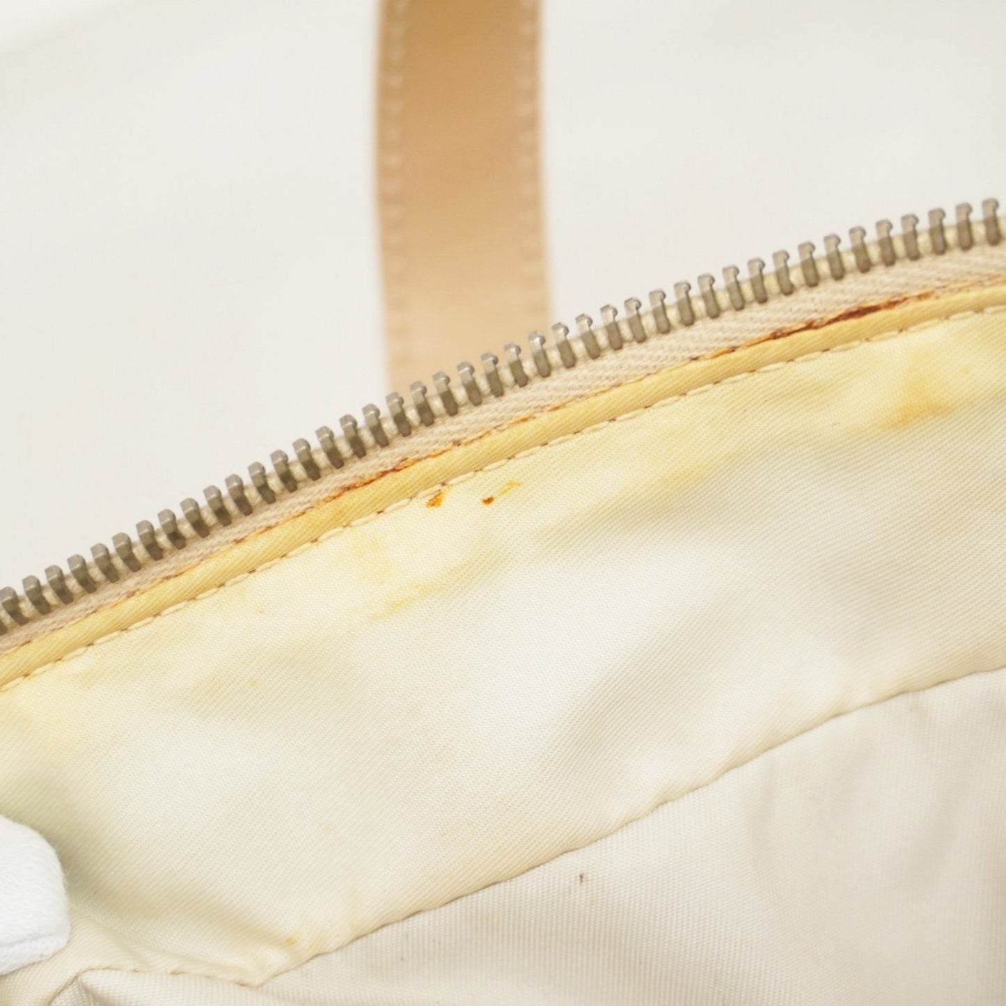 Chanel New Travel Nylon Beige Handbag