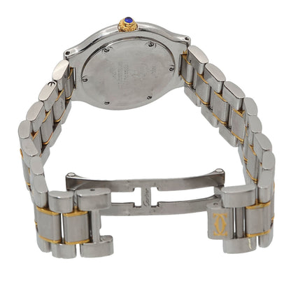 Cartier Must 21 Vantianne Two-Tone Watch W10072R6 Boys' Silver Quartz