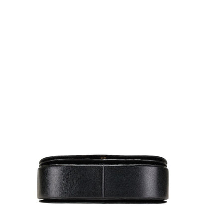 Christian Dior Dior Handbag Black Leather