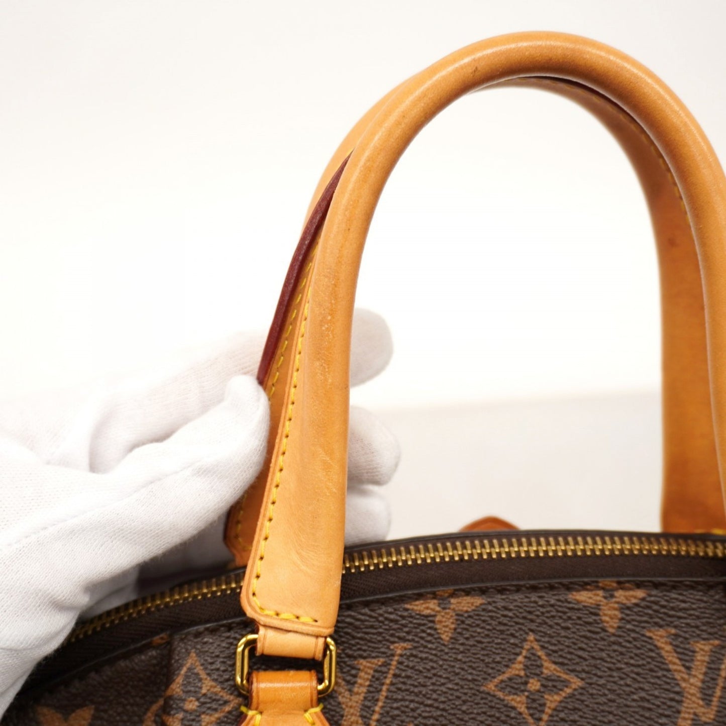 Louis Vuitton Monogram Riboule Pm Handbag M44543 Brown 2-Way Bag