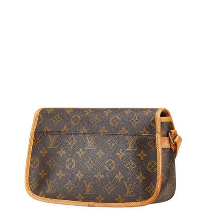 Louis Vuitton Monogram Sologne Crossbody Shoulder Bag M42250 Brown Leather