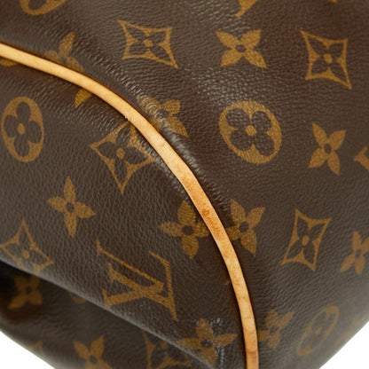 Louis Vuitton Monogram Montorgueil Pm Handbag M95565 Brown Leather
