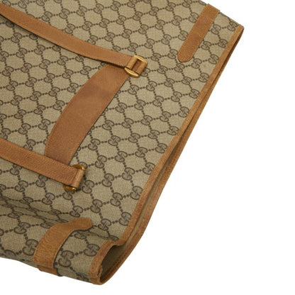 Gucci Gg Supreme Tote Bag 3902061 Brown Leather