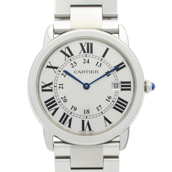 Cartier Ronde Solo De Lm Stainless Steel Men'S Watch