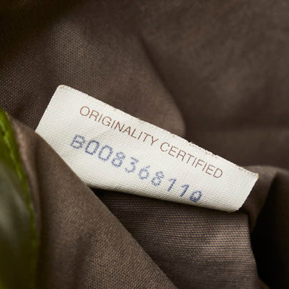 Bottega Veneta Intrecciato Crossbody Shoulder Bag In Green Leather