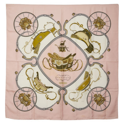 Hermes Herms Carr 90 Grand Apparel Horse Scarf