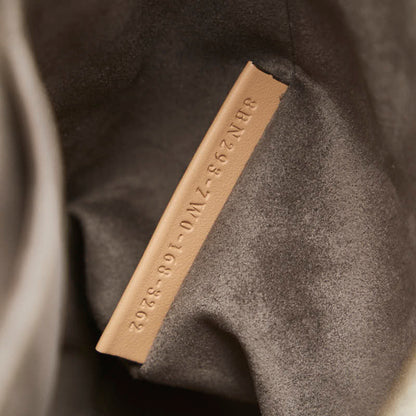 Fendi.Com Flower Stud Handbag/Shoulder Bag 2Way 8Bn298 Beige Multicolor Leather