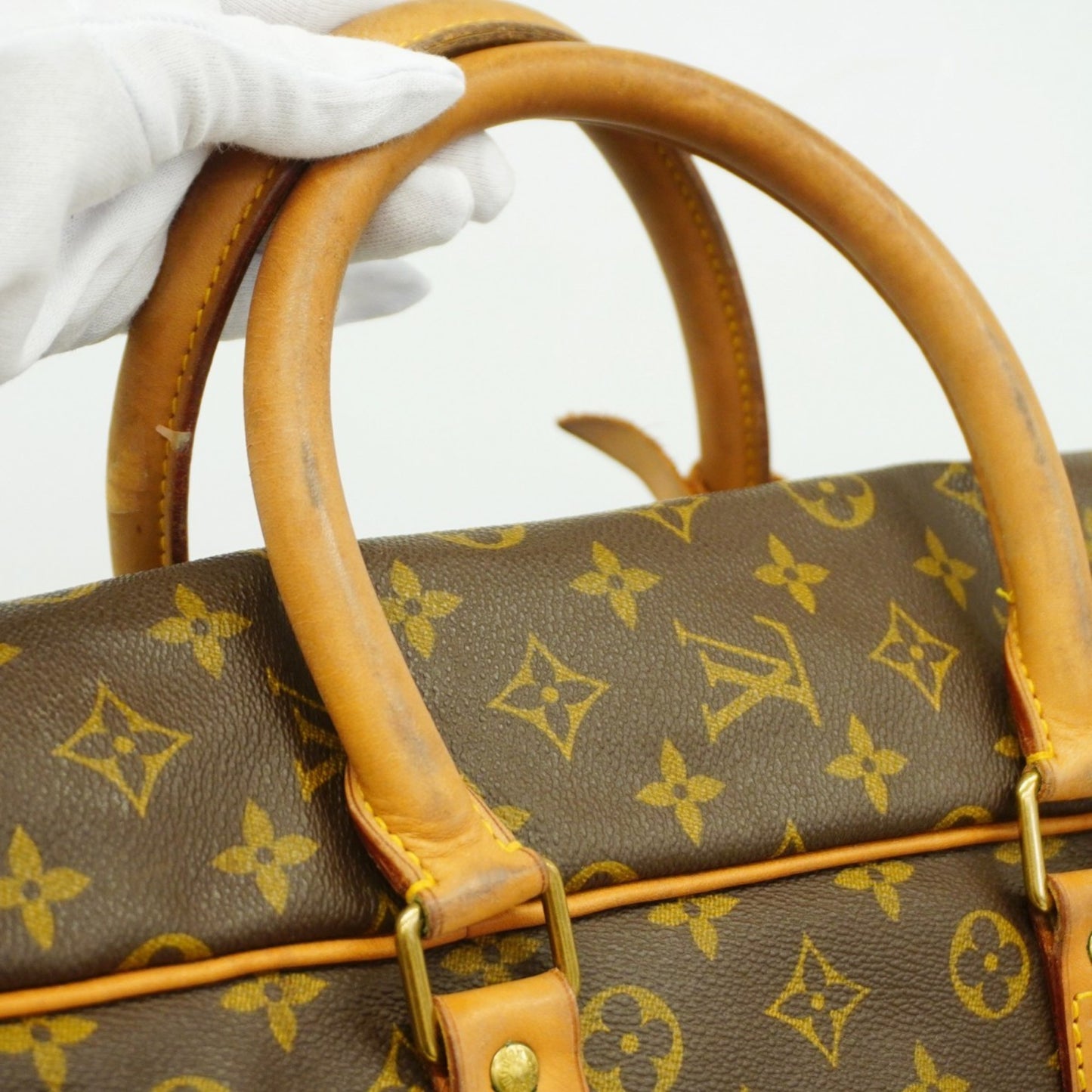 Louis Vuitton Boston Bag Monogram Sirius 55 M41404 Brown