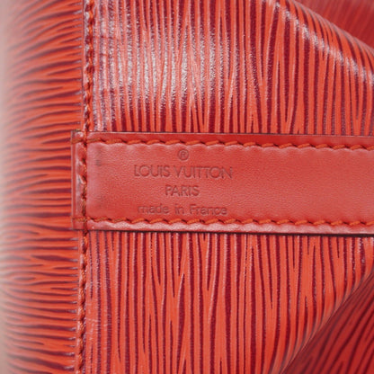 Louis Vuitton Epi Petit Noe Shoulder Bag M44107 Castilian Red