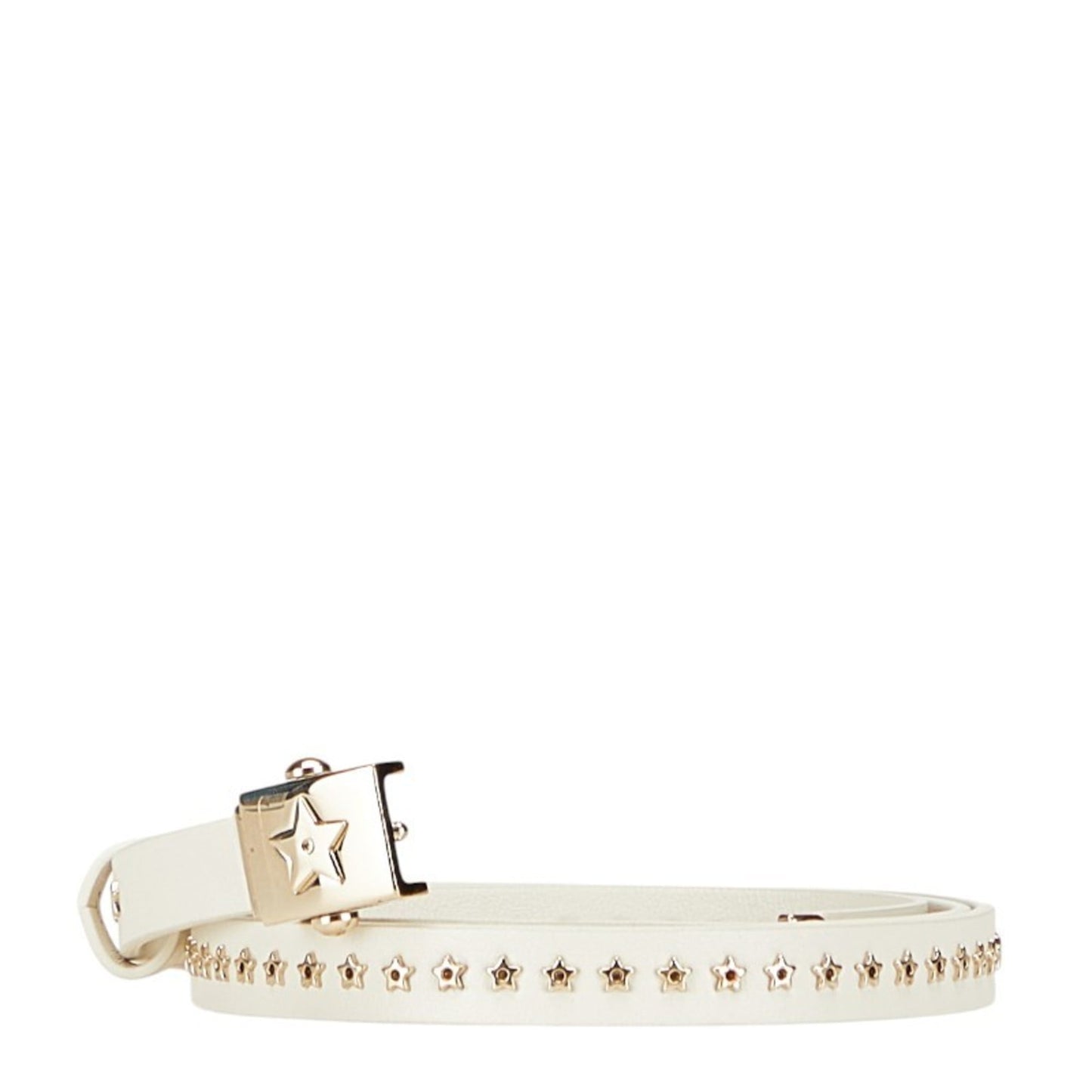 Christian Dior Dior Studded Star Belt In White