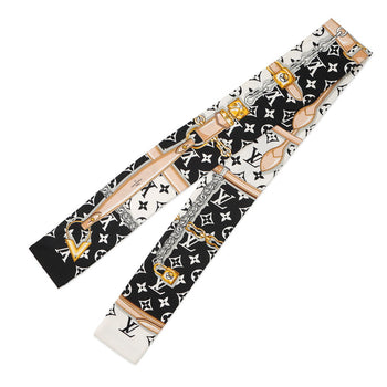 Louis Vuitton Monogram Confidential Bandeau Scarf M78656 Twill Louis Vuitton