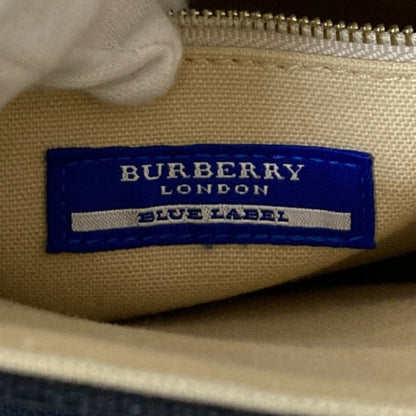 Burberry Blue Label Canvas Tote Bag Black