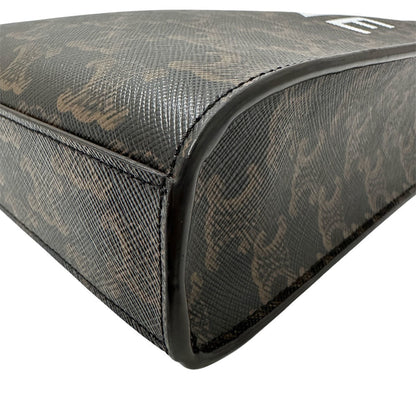 Celine Women'S Triomphe Canvas Mini Vertical Handbag/Shoulder Bag