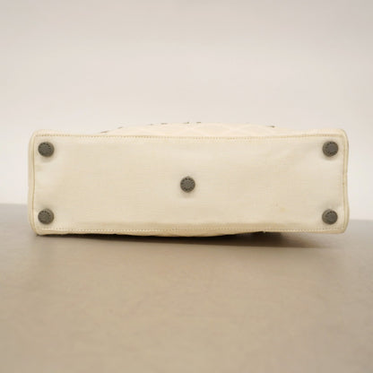 Chanel Sport Canvas Handbag White