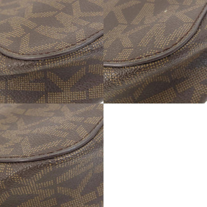 Michael Kors Mk Signature Shoulder Bag Leather/Coated Canvas