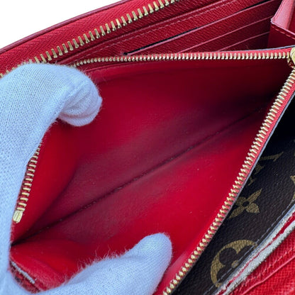 Louis Vuitton M61854 Retiro Round Zip Wallet Monogram Long Brown