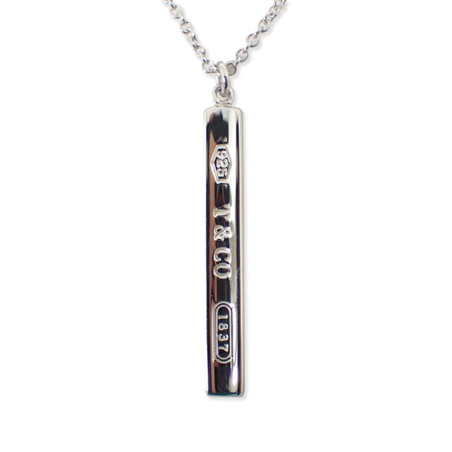 Tiffany Sv925 1837 Bar Pendant