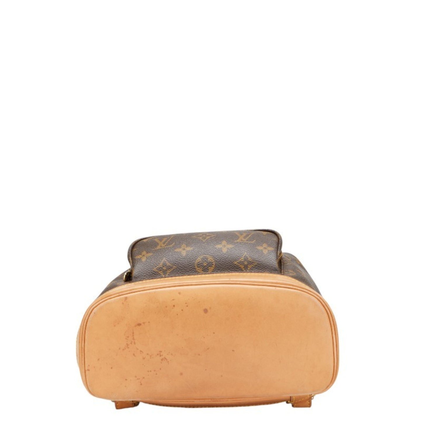 Louis Vuitton Monogram Montsouris Mm Backpack M51136 Brown Leather