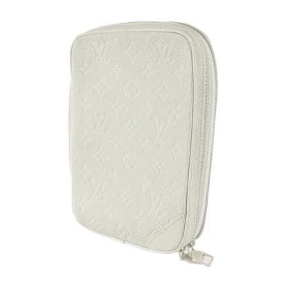 Louis Vuitton Utility Side Bag Monogram Shoulder M53297 Taurillon Leather Off-White Body Pouch