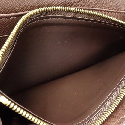Louis Vuitton Damier Long Wallet N63209 Portefeuille Sarah Ebene