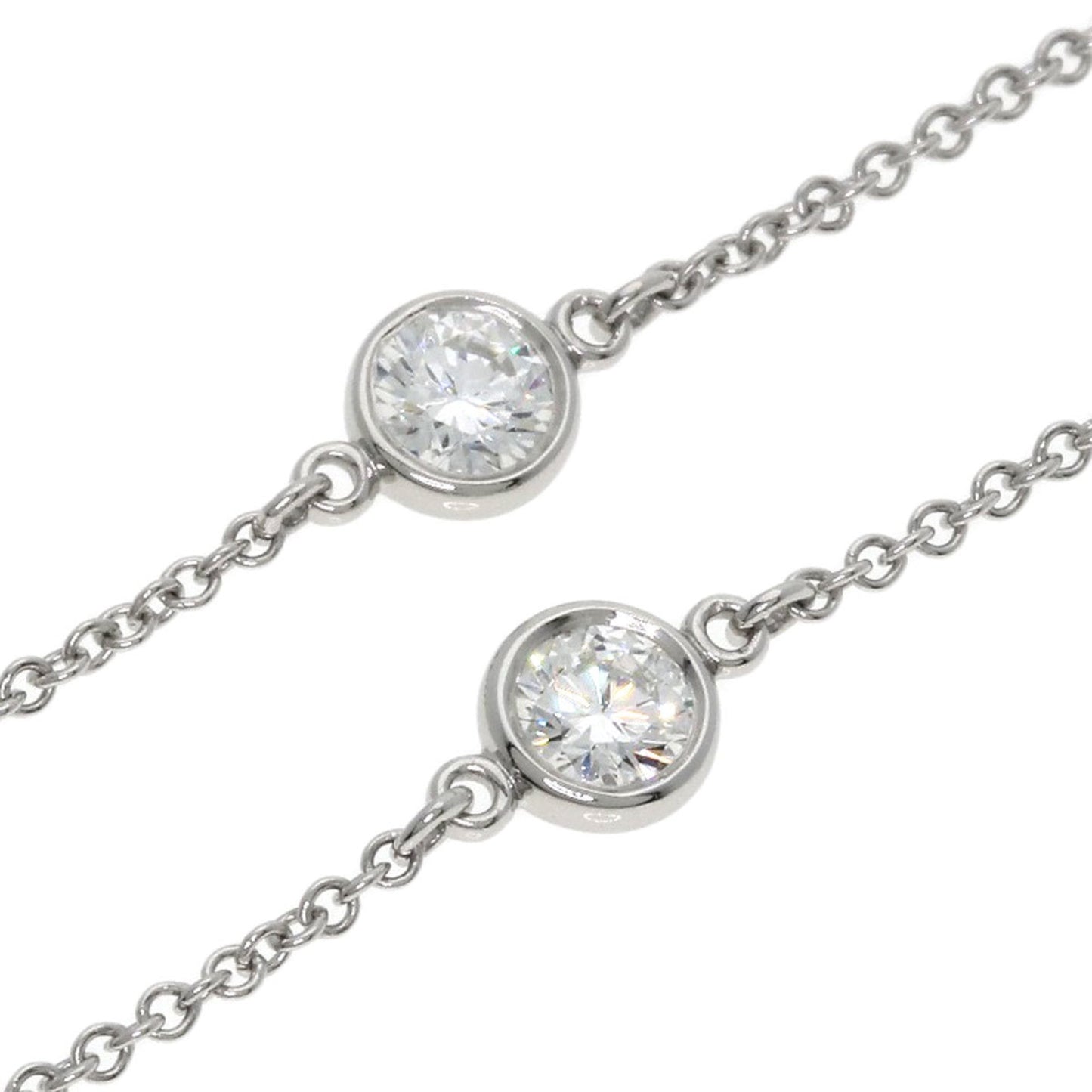 Tiffany & Co. By The Yard 5-Piece Diamond Necklace In Platinum Pt950