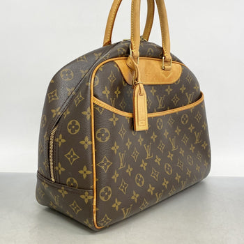 Louis Vuitton Monogram Deauville Handbag M47270 Brown