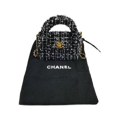Chanel Fabric Mini Chain Shoulder Bag