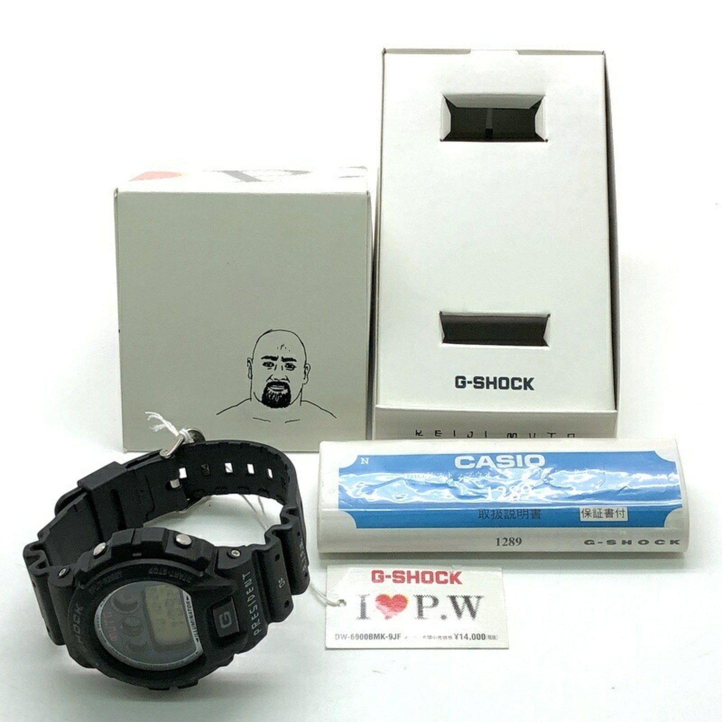 Casio G-Shock Dw-6900Bmk-9 Watch Featuring Keiji Muto