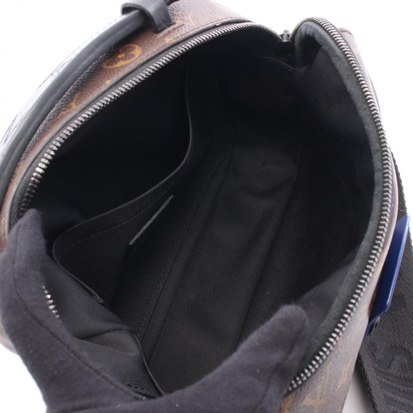 Louis Vuitton S-Lock Messenger Handbag In Coated Canvas And Leather With Monogram Macassar