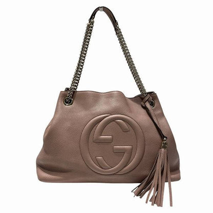 Gucci Soho 308982 Pink Tote Bag Shoulder