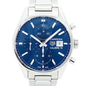 Tag Heuer Carrera Cbk2112 Blue Dial