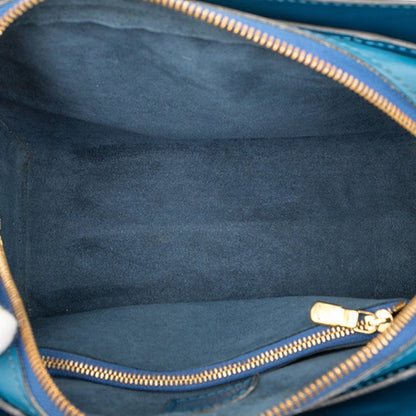 Louis Vuitton Epi Pont Neuf Handbag M52055 Toledo Blue Leather