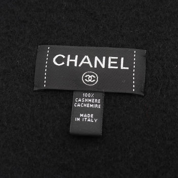 Chanel Coco Mark Camellia Scarf Clothing Cashmere