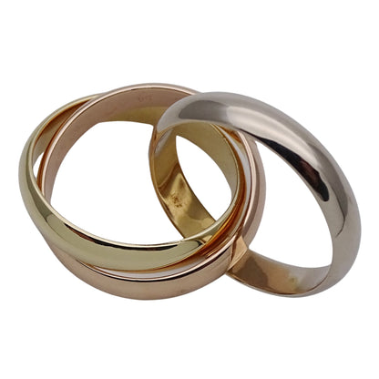 Cartier Trinity Lm Ring For Men And Women In 750Pg