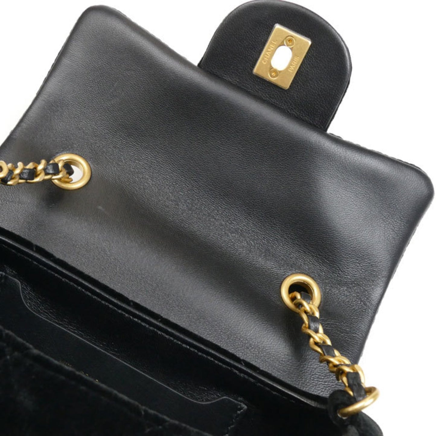 Chanel Velvet Mini Bowling 2024 Vip 2-Way Shoulder Bag