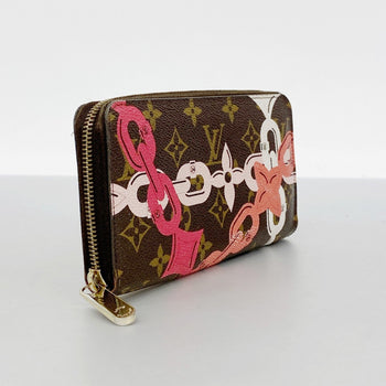 Louis Vuitton Monogram Bay Zippy Wallet M41905 Brown