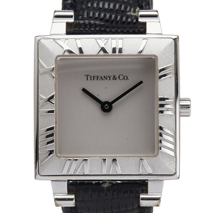 Tiffany & Co. Atlas Quartz Watch With Silver Dial