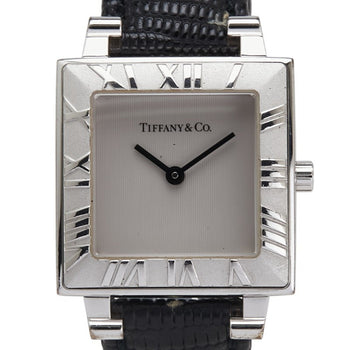Tiffany & Co. Atlas Quartz Watch With Silver Dial