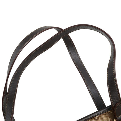 Coach Signature Handbag Tote Bag F58282 Brown Canvas