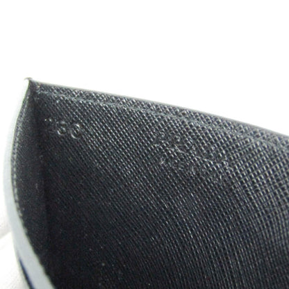 Prada Saffiano Leather Card Case Black