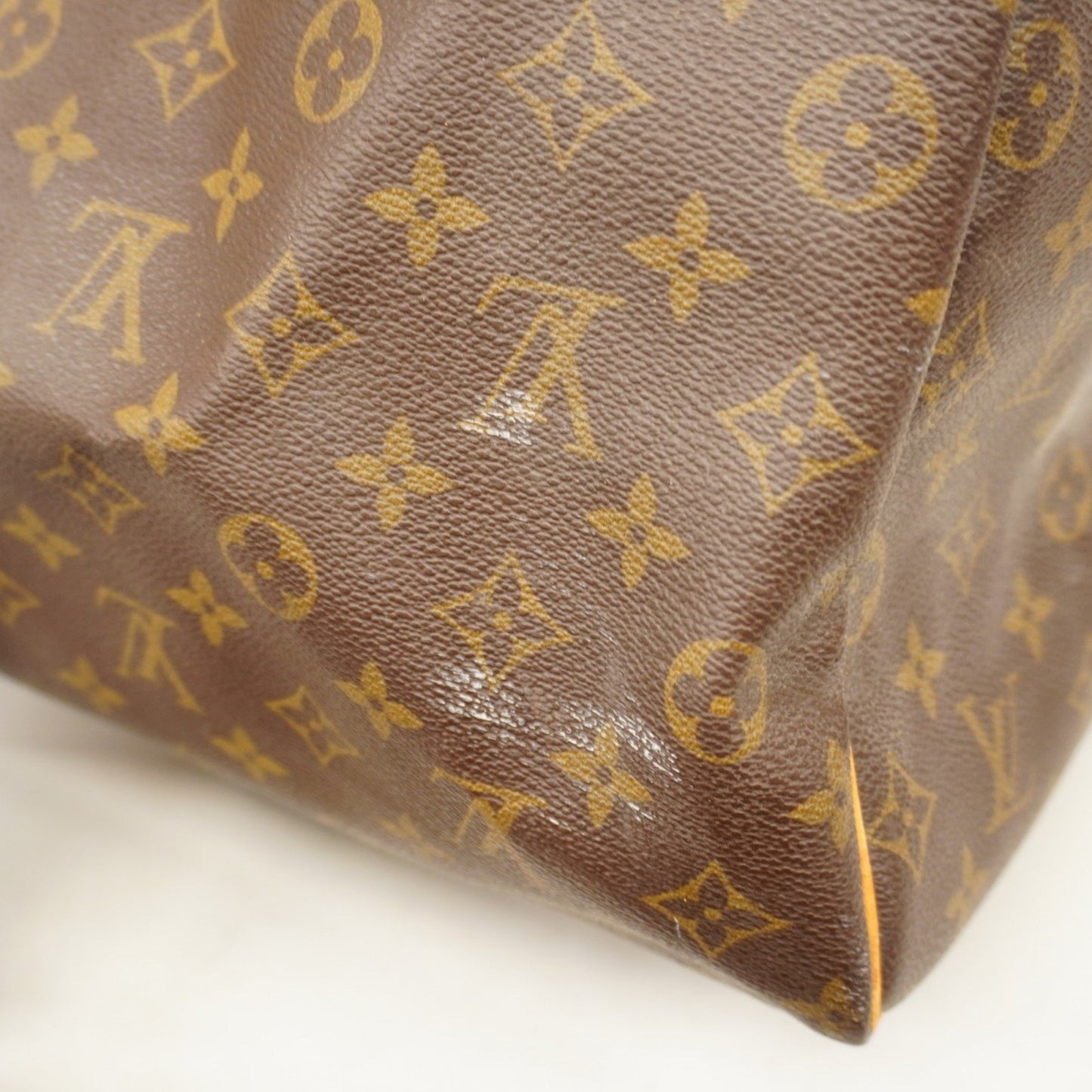 Louis Vuitton Monogram Keepall Bandouliere 60 Boston Bag M41412 Brown