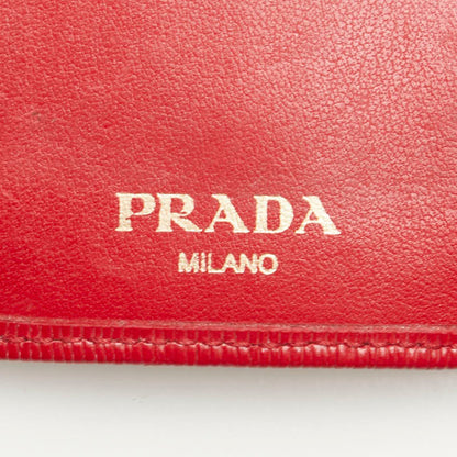 Prada 6-Ring Key Case With Metal Fittings