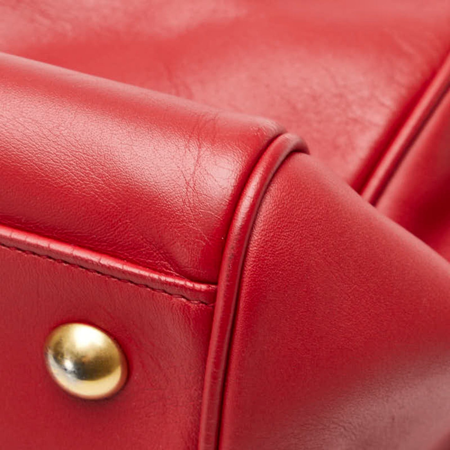 Saint Laurent Handbag Shoulder Bag Red Leather