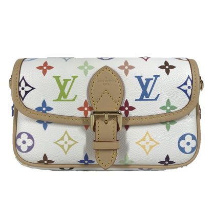 Louis Vuitton M14194 Monogram Multicolore Lv X Tm Nano Diane Murakami Collaboration Bag