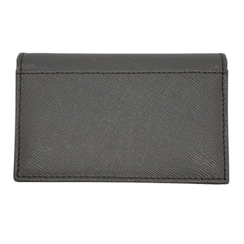 Prada Saffiano Leather Business Card Holder