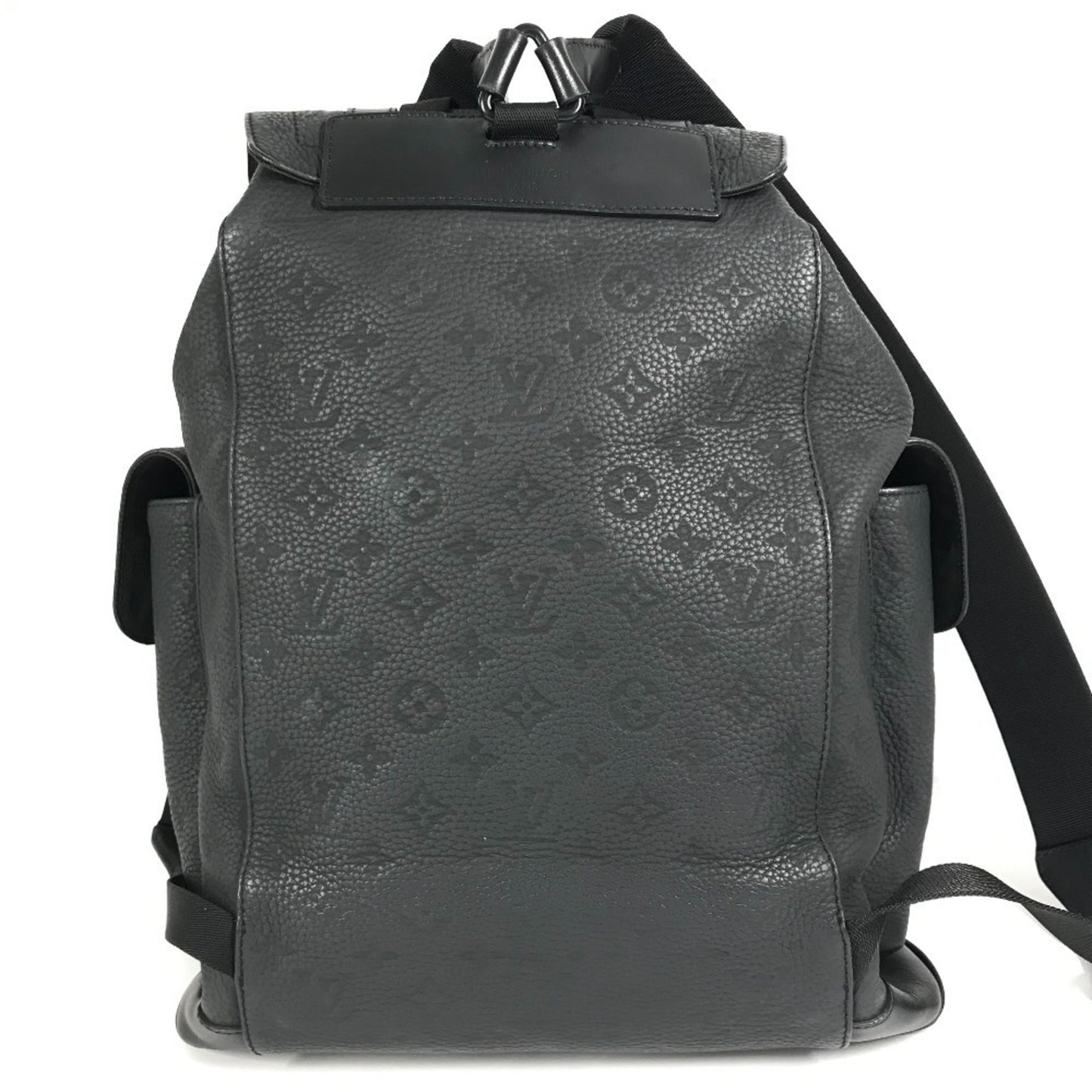 Louis Vuitton M55699 Taurillon Monogram Christopher Mm Backpack In Leather