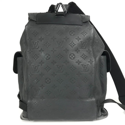 Louis Vuitton M55699 Taurillon Monogram Christopher Mm Backpack In Leather